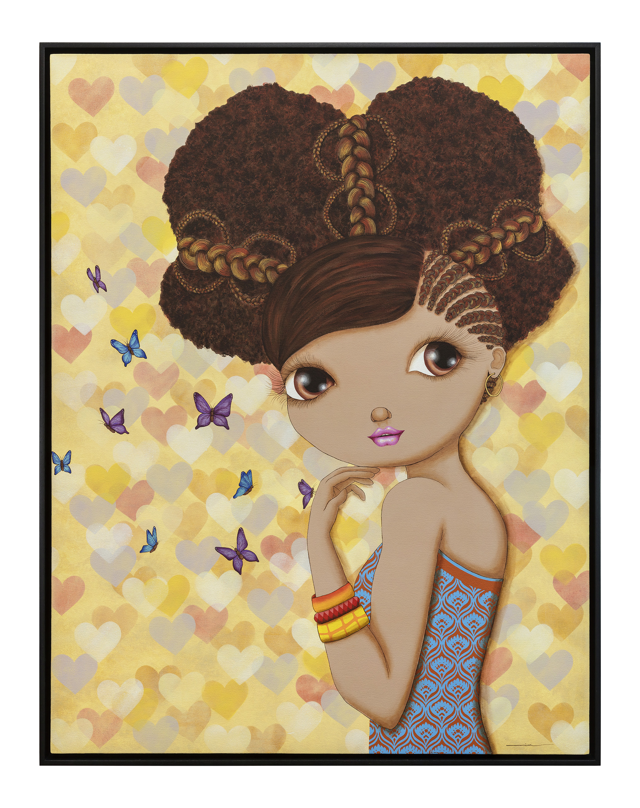 In a touch of love  - Por Nina Pandolfo